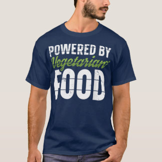 Camiseta Acionado Por Comida Vegetariana - Atleta Dietético