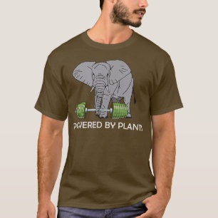 Camiseta Acionado por Elefante Vegetal para Veganos e Veget