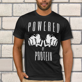 Camiseta Acionado Por Fatores De Carnívoros De Proteína