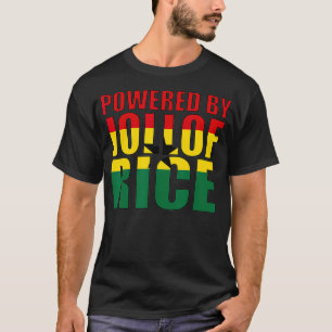 Camiseta Acionado por Jollof Rice Ghana Gift para Homens Mu