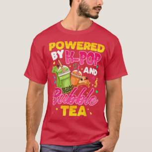 Camiseta Acionado Por K-pop E Bble Tea Music Coreana K-pop