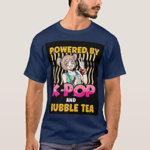Camiseta Acionado por K-Pop e Bubble Tea K-Drama Kpop 1549