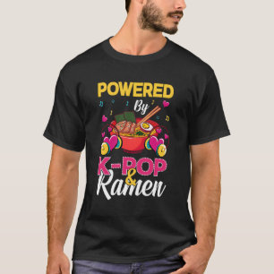 Camiseta Acionado Por K-Pop E Ramen Kpop Gift