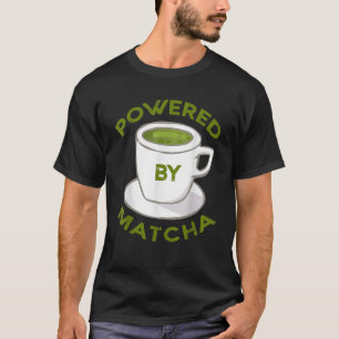 Camiseta Acionado Por Matcha Funny Kawaii Green Tea Cup