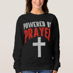 Camiseta Acionado Por Oração, Cruze Deus Jesus Homens Crist