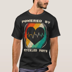 Camiseta Acionado Por Partes De Reciclado Transplante Card