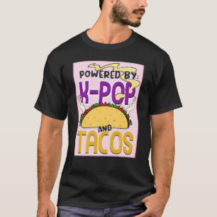 Camiseta Acionado Por Pop K E Tacos Kpop Finger Heart Taco