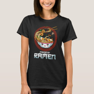 Camiseta Acionado Por Ramen Coreano Noodle Soup Japonês Asi