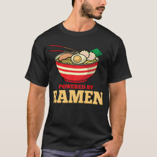 Camiseta Acionado Por Ramen Japonês Anime Noodles