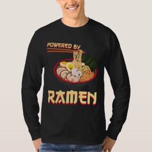 Camiseta Acionado Por Ramen Japonês Anime Noodles