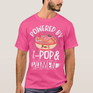 Camiseta Acionado Por Ramen K-Pop