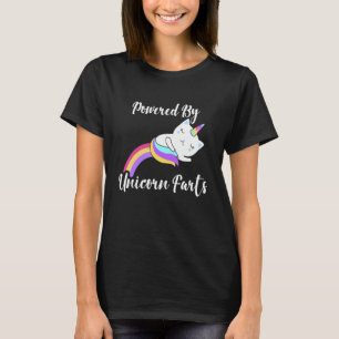 Camiseta Acionado Por Unicorn Farts Unicorn Cat Fazendo Rai