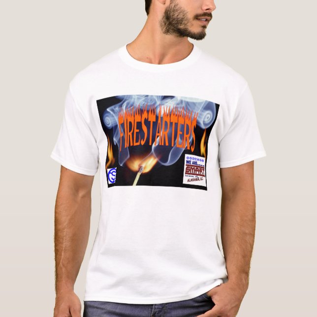 Camiseta Acionadores de partida de fogo (Frente)