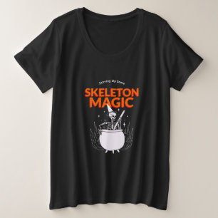 Camiseta Acionando Uma Magia Esquelética
