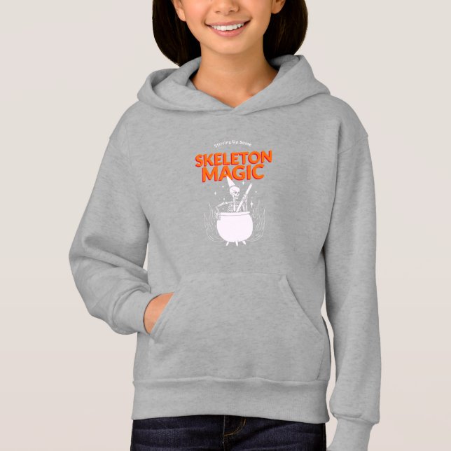 Camiseta Acionando Uma Magia Esquelética (Frente)