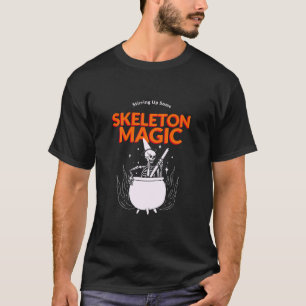 Camiseta Acionando Uma Magia Esquelética