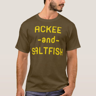 Camiseta Ackee e saltfish