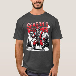 Camiseta Açoitamentos das Estações Krampus Terror Natal eng