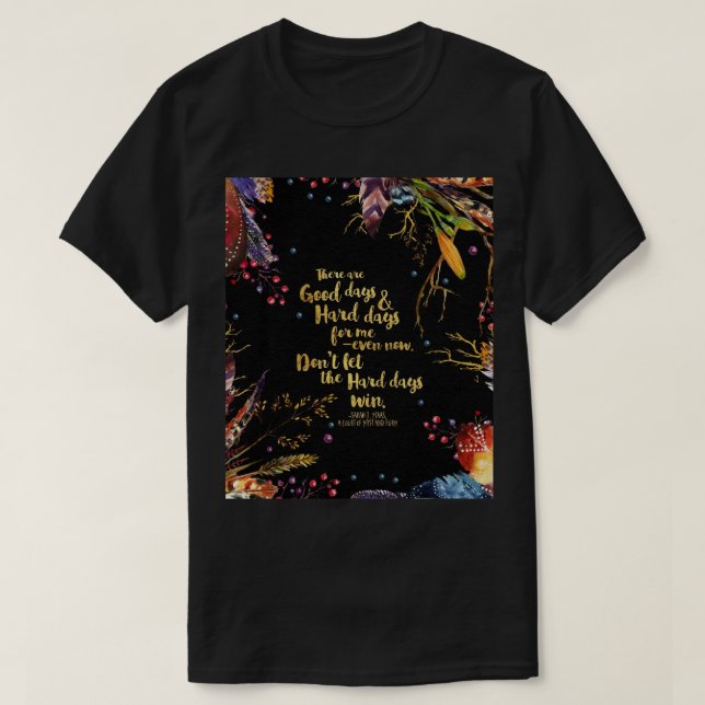 Camiseta ACOMAF - Não deixe que os dias do Duro ganhem o gr (Frente do Design)