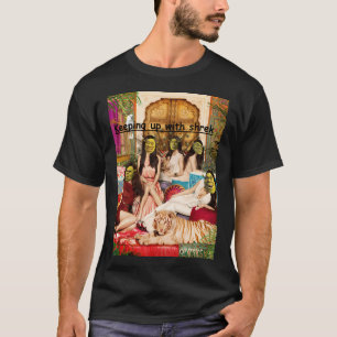Camiseta acompanhando o shrek
