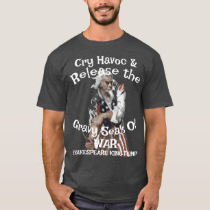 Camiseta Acompanhantes de Trump Bolsa Apocalipse Mangueira