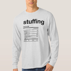 Camiseta Acondicionamento dos Fatos de Informação Nutrici