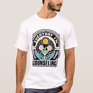 Camiseta Aconselhamento Mental Engraçado Todos Os Dias