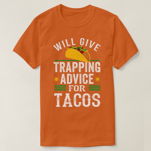 Camiseta Aconselhamento Sobre Armadilhas Para Caça A Armadi (Frente do Design)