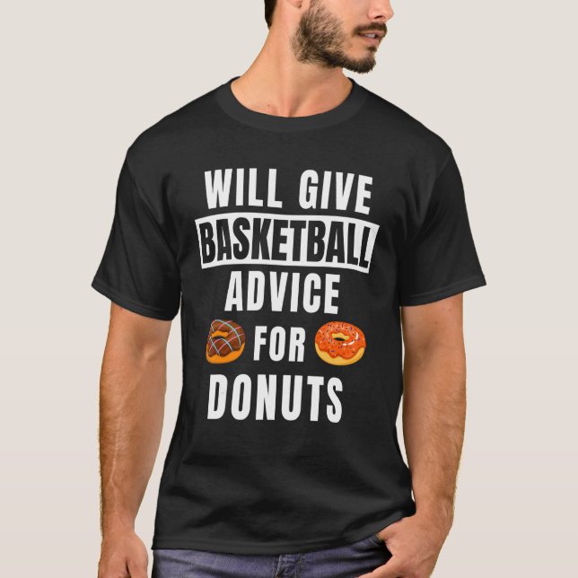 Camiseta Aconselhamento Sobre O Basquete Para A Formação De (Frente)