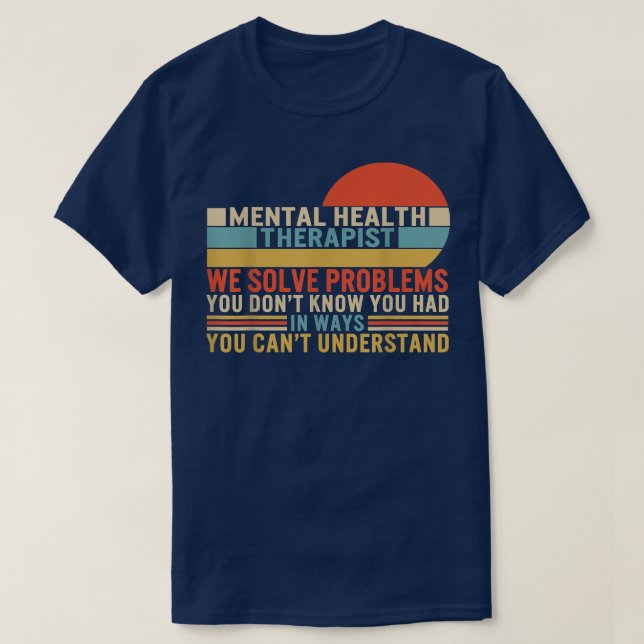 Camiseta Aconselhamento Terapêutico de Saúde Mental Resolve (Frente do Design)