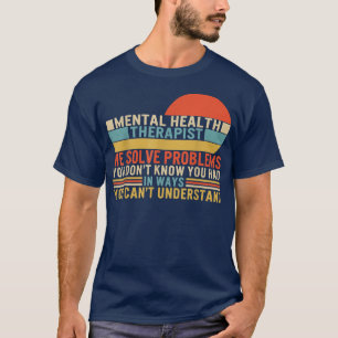 Camiseta Aconselhamento Terapêutico de Saúde Mental Resolve