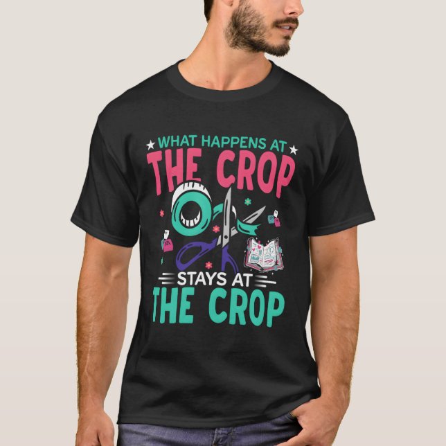 Camiseta Acontece No Artesanato De Arranjo De Arranjo (Frente)