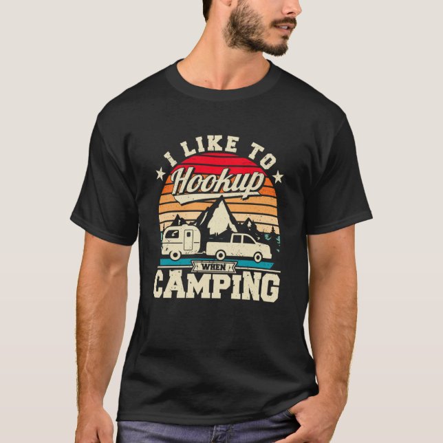 Camiseta Acoplamento da Campa RV ao Acampar Campos (Frente)