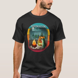 Camiseta Acoplamento de torção de rede desligada