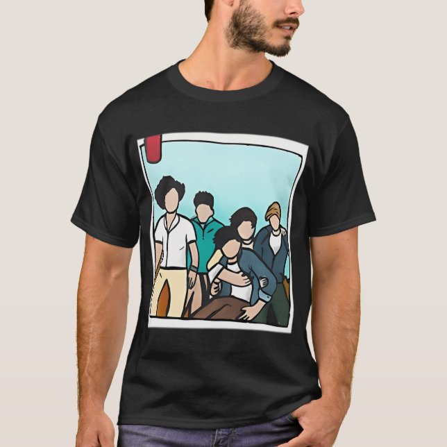 Camiseta acordado a noite toda (Frente)