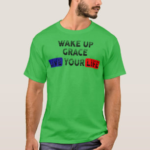 Camiseta Acordar Ao Vivo, Viva A Sua Vida