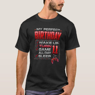 Camiseta Acordar Aumentando 11 Jogo Jogador O Dia Todo 11 A
