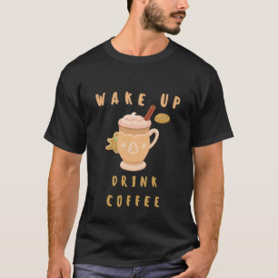 Camiseta Acordar com café