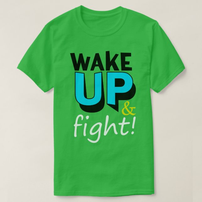 Camiseta Acordar Contra Teto Motivacional (Frente do Design)