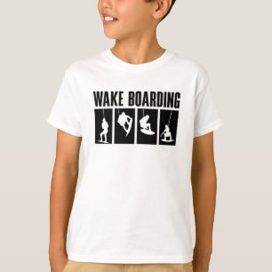 Camiseta Acordar de Wakeboarder Wakeboard