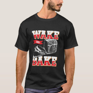 Camiseta Acordar e Assar - Fabricantes e pastelaria engraça