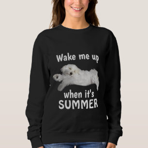 Camiseta Acordar-me quando é um Maltês Engraçado de Verão