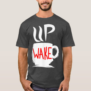 Camiseta Acordar No Café Manhã Preguiçosa