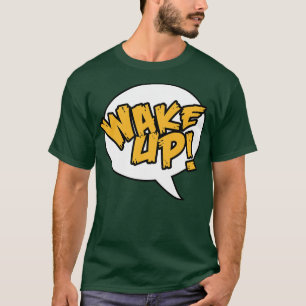 Camiseta Acordar para cima