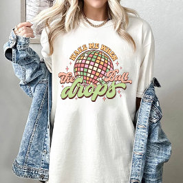 Camiseta Acordar Quando A Bola Cair Ano Novo 2024