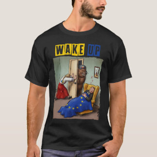 Camiseta Acordar - Trabalho de arte de suporte da Ucrânia