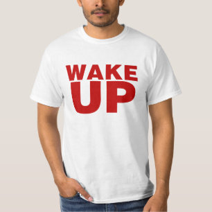 Camiseta Acordar vermelho