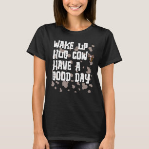 Camiseta Acorde Abrace Vaca Tenha Um Bom Dia