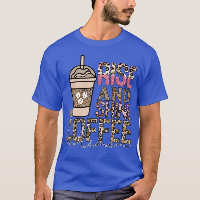 Camiseta acorde e brilhe amigo do café (Frente)