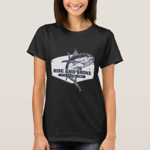 Camiseta Acorde e Brilhe É Hora de Pescar